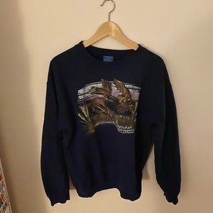 Y2K oversized crewneck